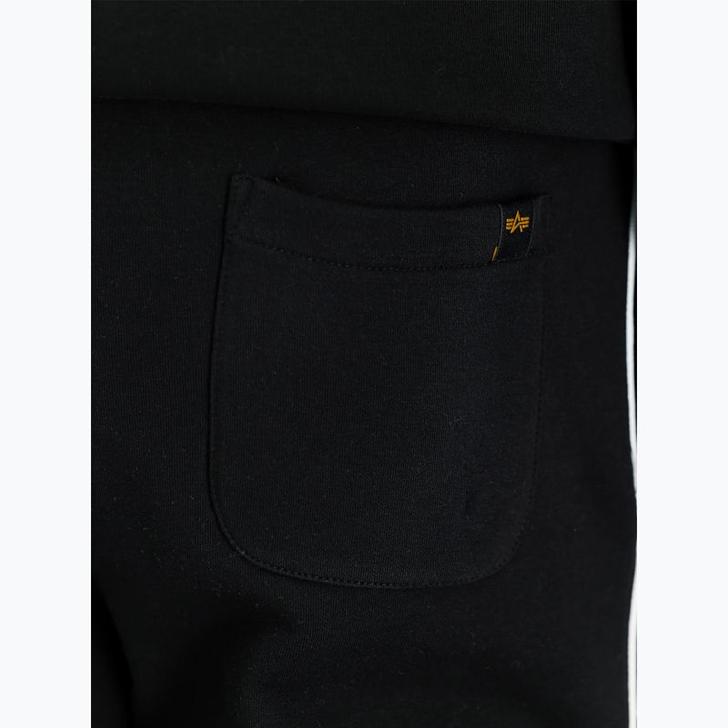 Alpha Industries мъжки панталони Track Small Logo Jogger black 6
