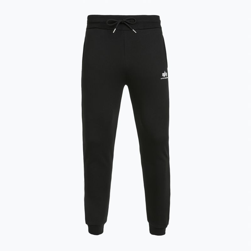 Alpha Industries мъжки панталони Track Small Logo Jogger black 7