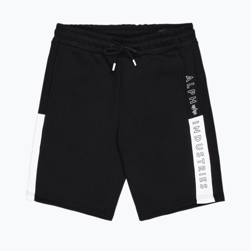 Alpha Industries мъжки спортни шорти черни 4