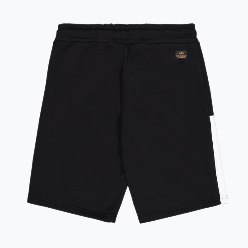 Alpha Industries мъжки спортни шорти черни 5
