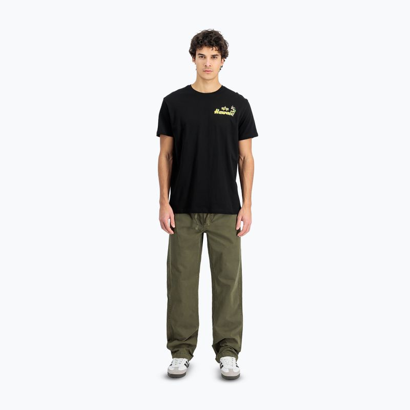 Alpha Industries мъжка тениска Pearl Harbor Back Print black 2