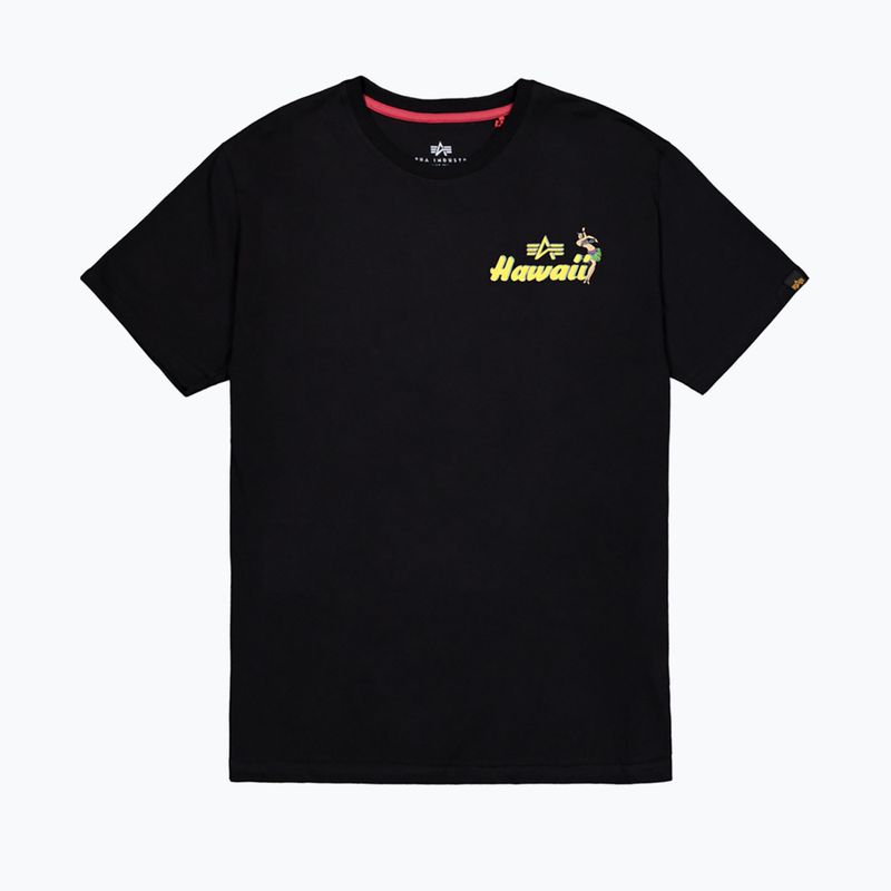 Alpha Industries мъжка тениска Pearl Harbor Back Print black 7