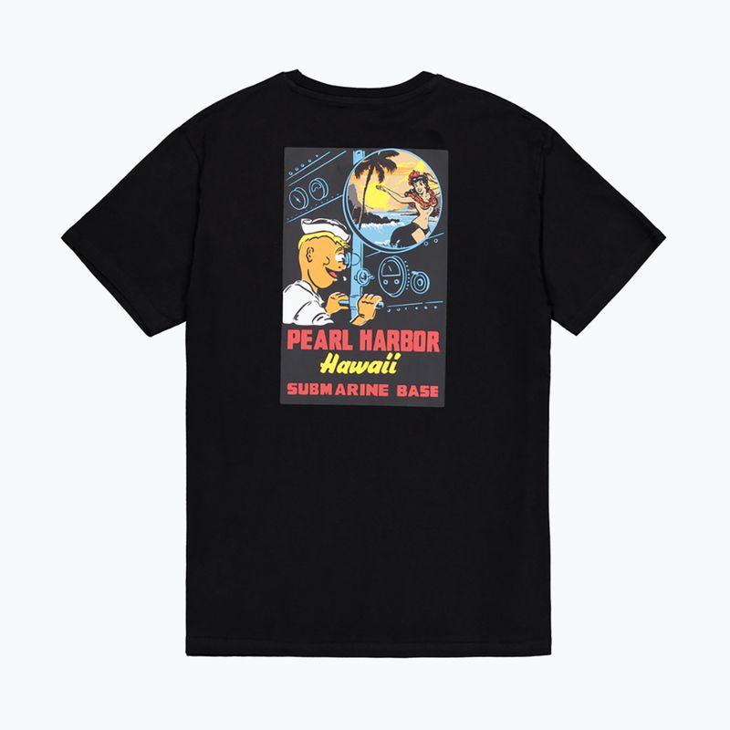 Alpha Industries мъжка тениска Pearl Harbor Back Print black 8