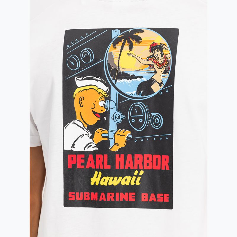 Alpha Industries мъжка тениска Pearl Harbor Back Print бяла 4