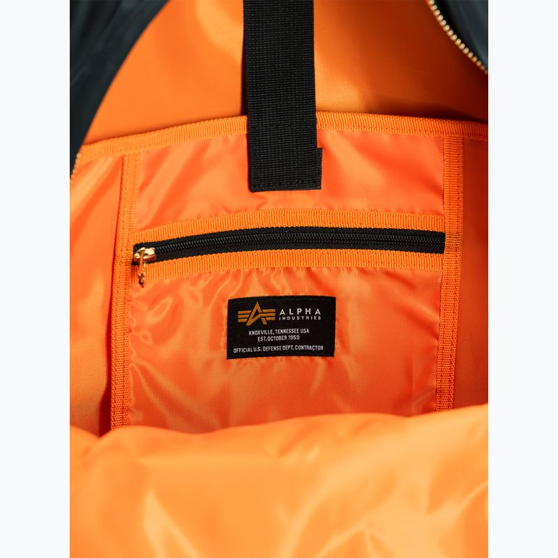 Alpha Industries Crew 18 л черна градска раница 3