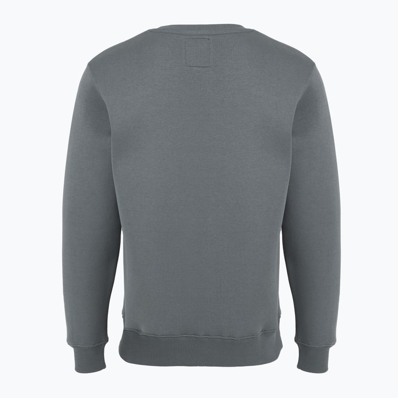 Alpha Industries Basic Small Logo деним синьо суитшърт за мъже 6