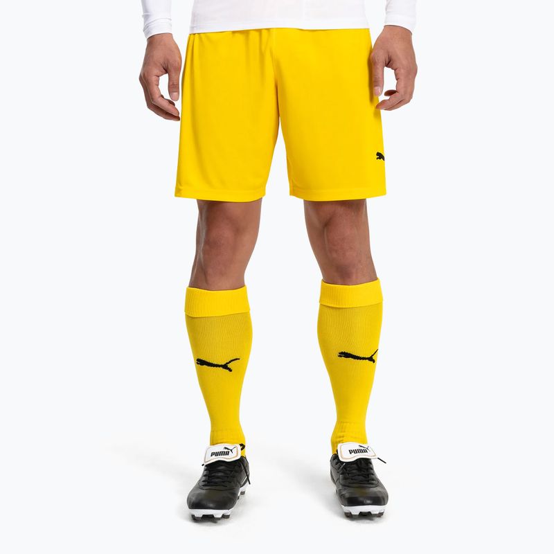 Мъжки футболни гащеризони PUMA Team Liga Core cyber yellow/puma black 2