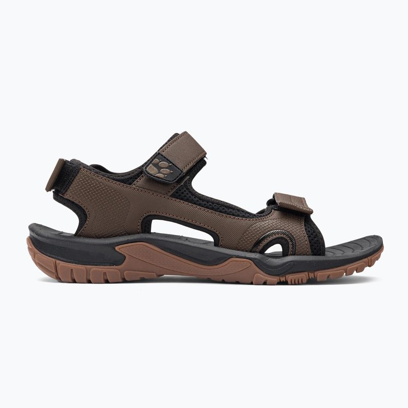 Jack Wolfskin Lakewood Cruise кафяви мъжки сандали за трекинг 4019011 2