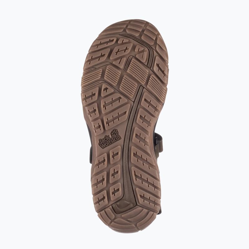 Jack Wolfskin Lakewood Cruise кафяви мъжки сандали за трекинг 4019011 14