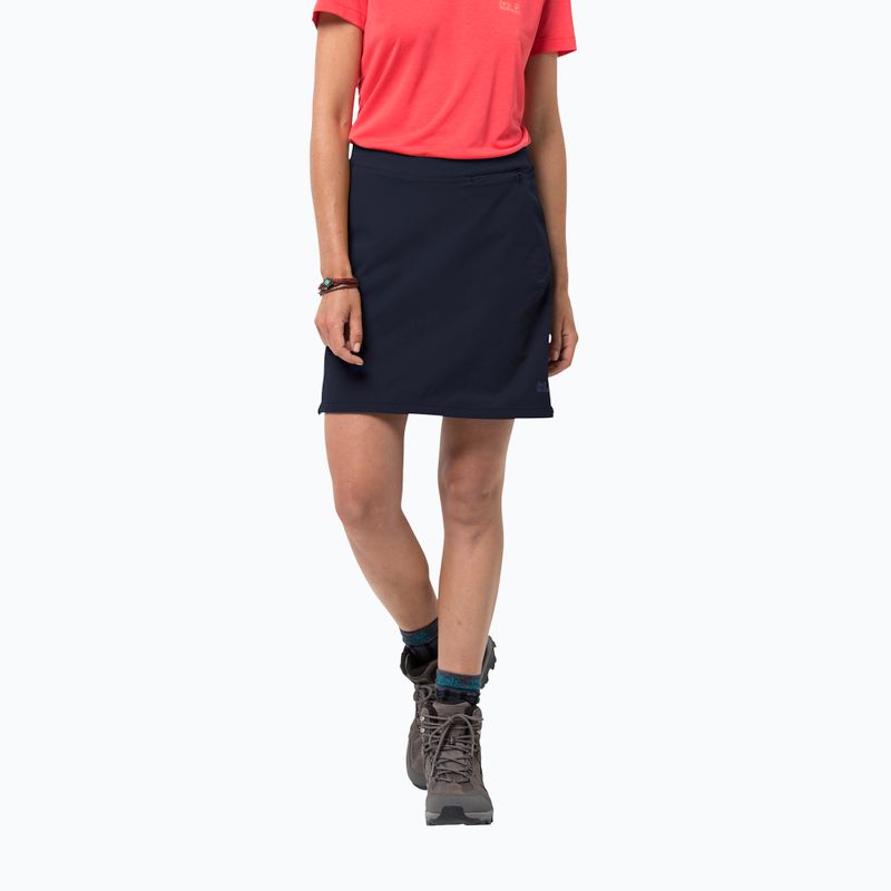 Дамска пола за трекинг Jack Wolfskin Hilltop Trail тъмносиня 1505471_1910