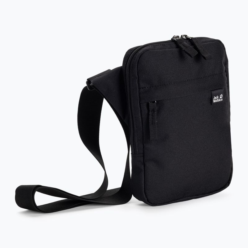 Градска чанта Jack Wolfskin Purser черна 8006571_6000