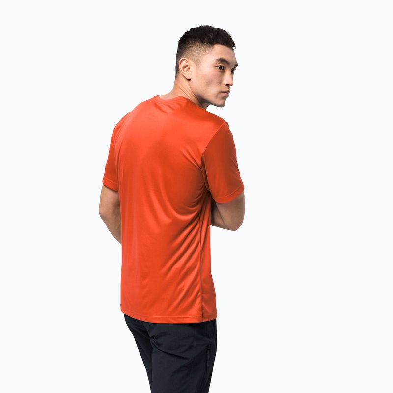 Мъжка риза за трекинг Jack Wolfskin Tech orange 1807071_3017 2