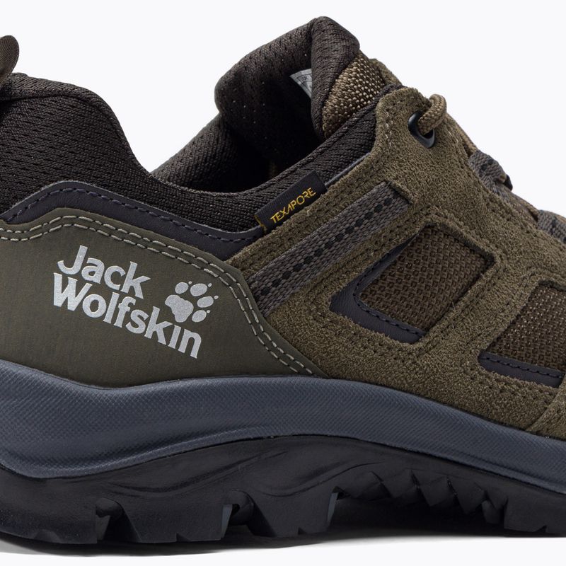 Jack Wolfskin мъжки ботуши за трекинг Vojo 3 Texapore Low каки/фантом 7