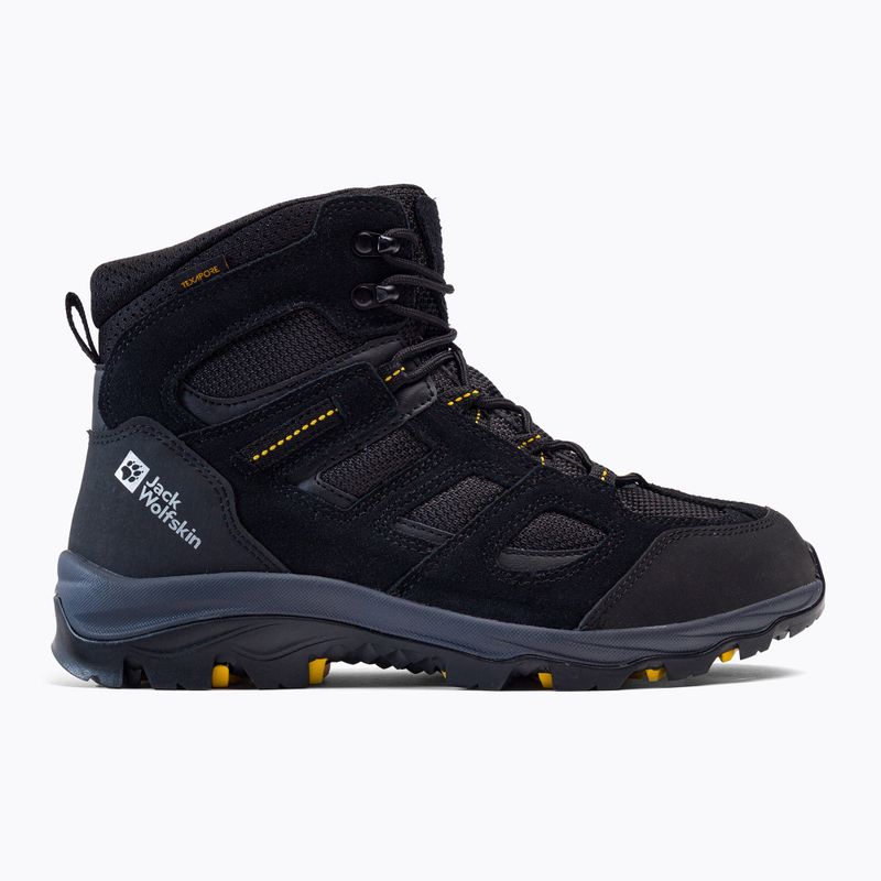 Jack Wolfskin мъжки ботуши за трекинг Vojo 3 Texapore Mid black 4042461 2
