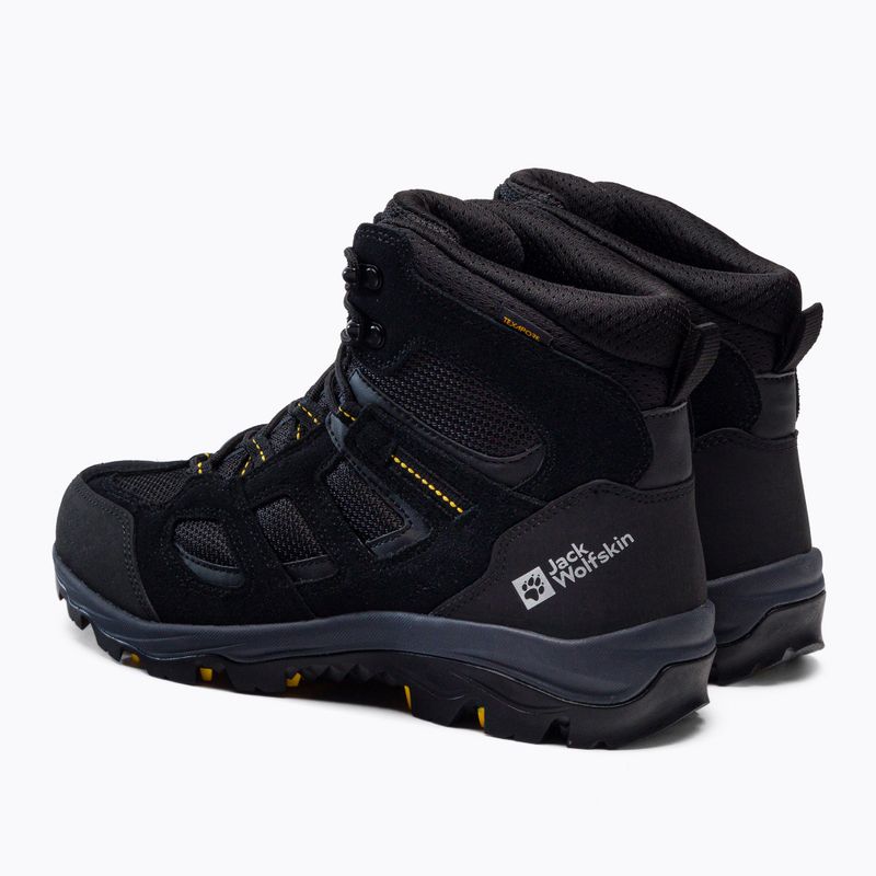 Jack Wolfskin мъжки ботуши за трекинг Vojo 3 Texapore Mid black 4042461 3