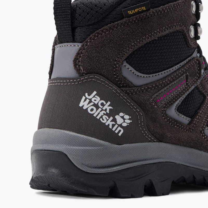 Дамски ботуши за трекинг Jack Wolfskin Vojo 3 Texapore Mid grey 4042471_6157 7