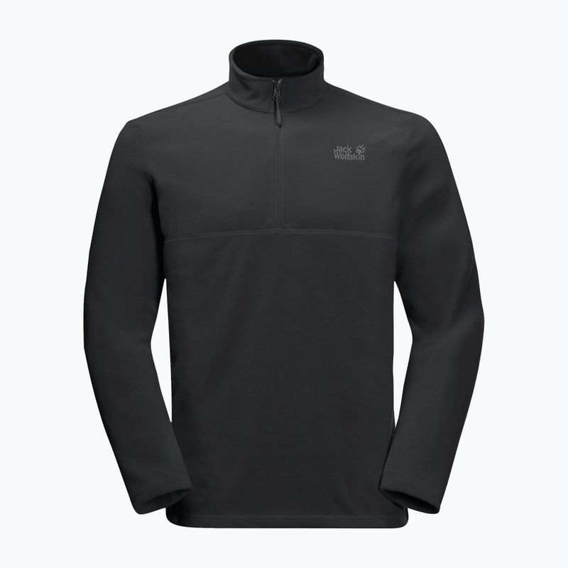 Мъжко яке с полар Jack Wolfskin Gecko black 1709521_6000