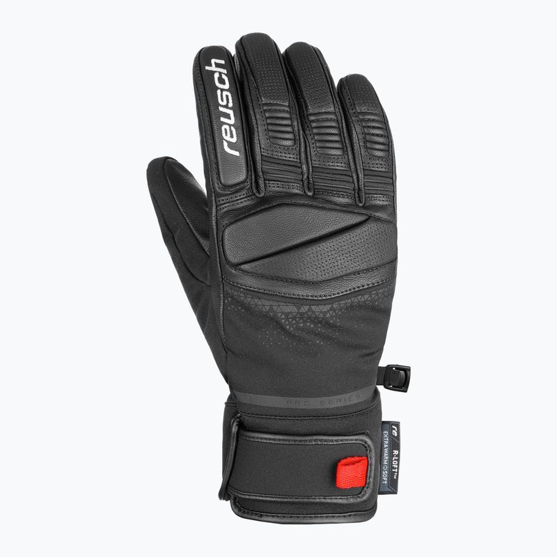 Мъжки скиорски ръкавици Reusch Mastery black/white 3