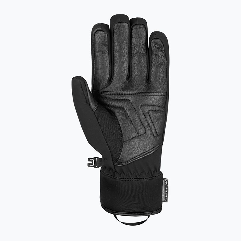 Ски ръкавица Reusch Storm R-Tex Xt черна/черна меланж/неоново зелено 7