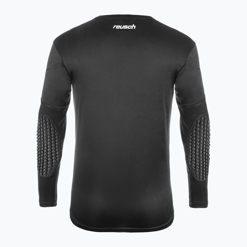 Мъжка вратарска тениска Reusch Goalkeeping Jersey Padded black/white 2