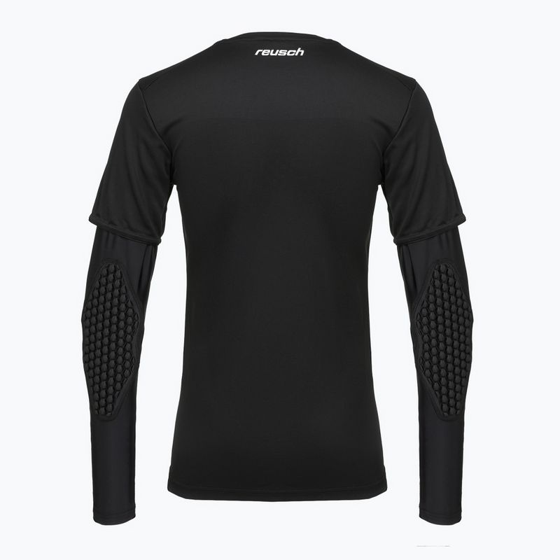 Мъжка вратарска тениска Reusch Goalkeeping Jersey Padded black/white 2