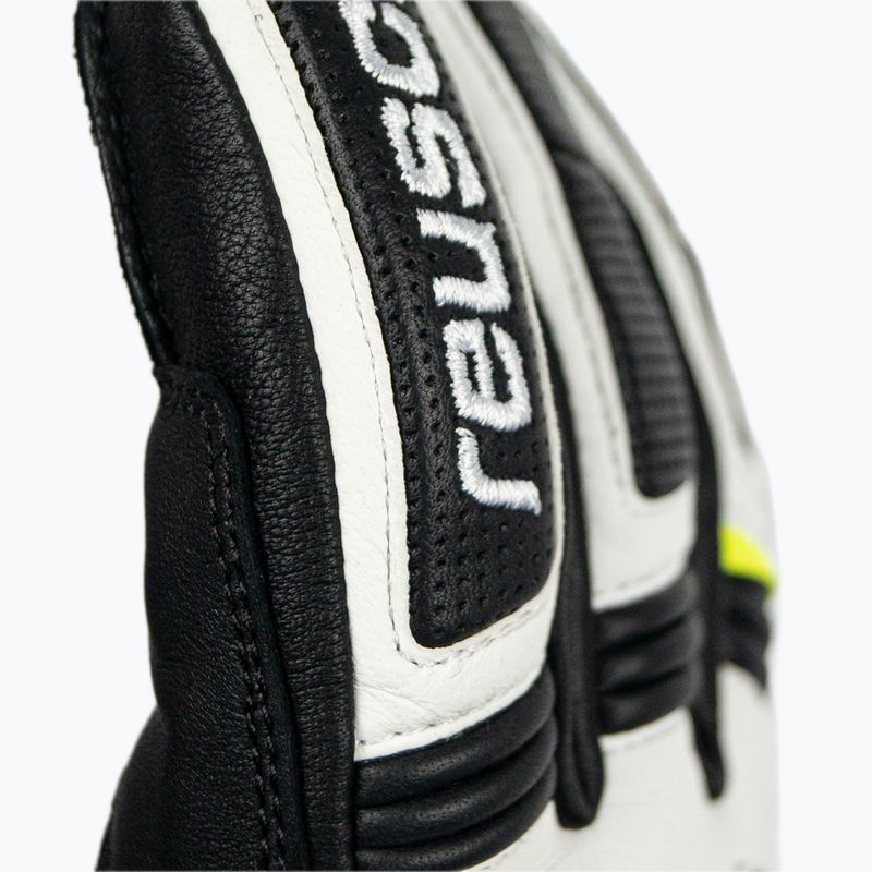 Скиорски ръкавици Reusch Master Pro black/white/safety yellow 5