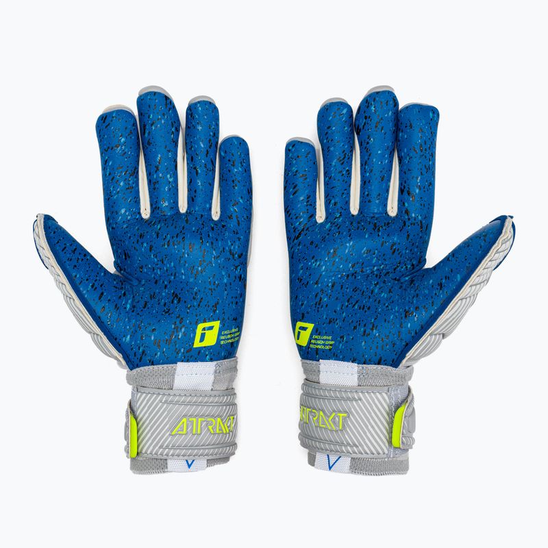 Reusch Attrakt Fusion Guardian сиви вратарски ръкавици 5270985 3