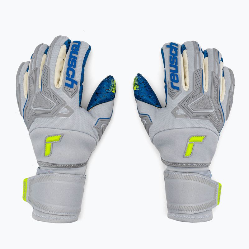 Reusch Attrakt Freegel Fusion Ortho-Tec Вратарски ръкавици сиви 5270990