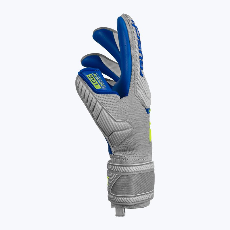 Reusch Attrakt Gold X 6006 сиво-сини вратарски ръкавици 5270945-6006-9.5 7