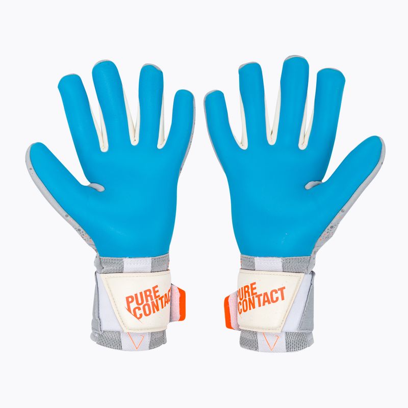 Reusch Pure Contact вратарски ръкавици Aqua 6026 сиви 5270400-6026-10 2