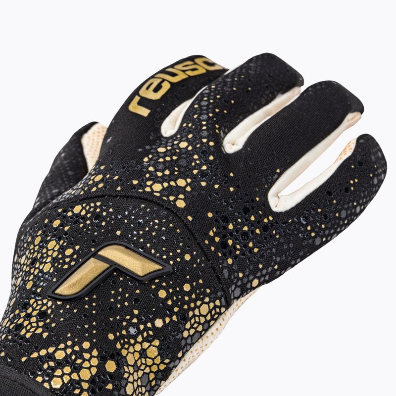 Вратарски ръкавици Reusch Pure Contact Gold X GluePrint черни/златни 52/70/075/7707/9 3