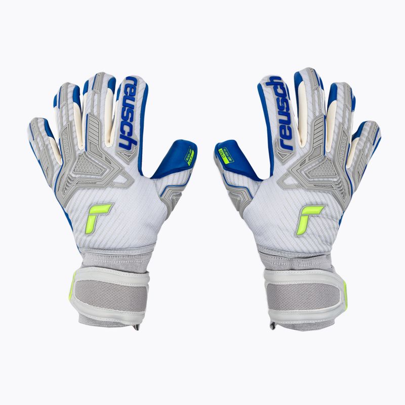 Reusch Attrakt Freegel Gold Finger Support Вратарски ръкавици сиви 5270130-6006