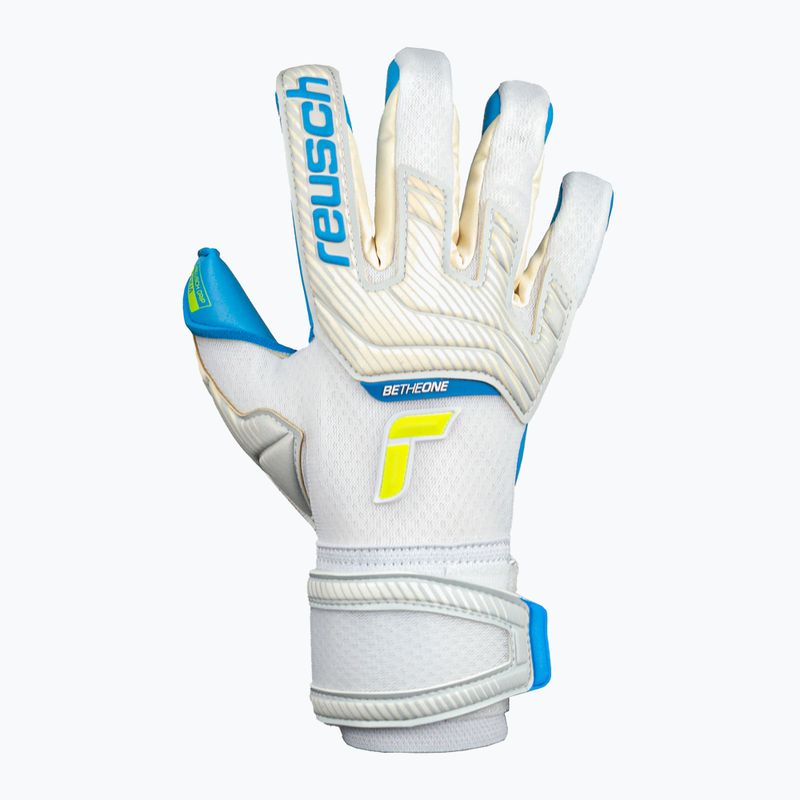 Reusch Attrakt Aqua сини и бели вратарски ръкавици 5270439 6