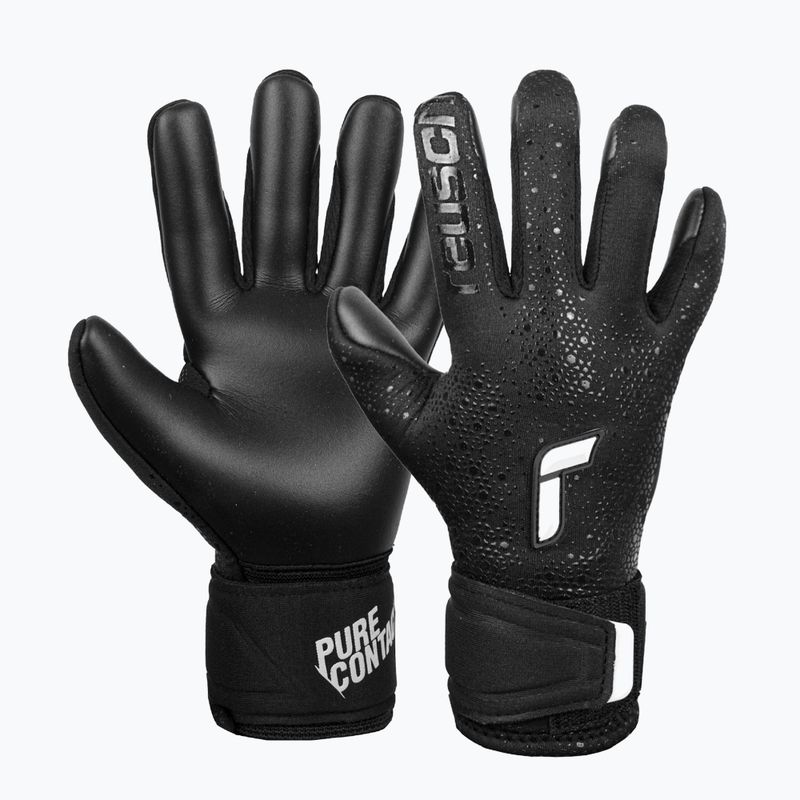 Детски вратарски ръкавици Reusch Pure Contact Infinity черни 5272700 4