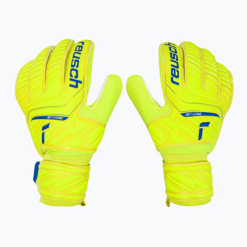 Вратарска ръкавица Reusch Attrakt Solid yellow 5270515-2001