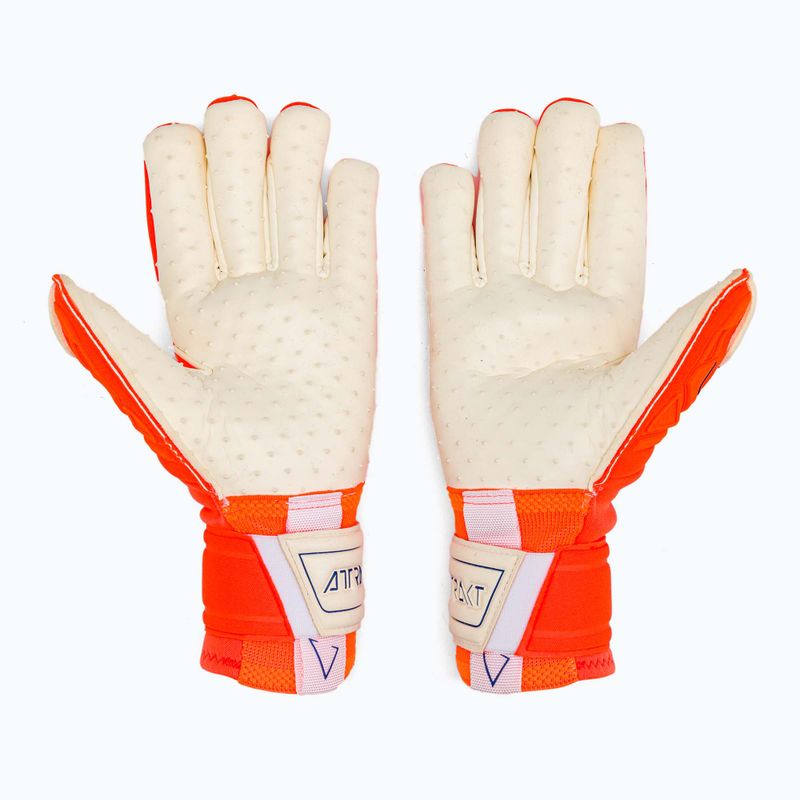 Reusch Attrakt Freegel SpeedBump вратарски ръкавици оранжеви 5270079 3