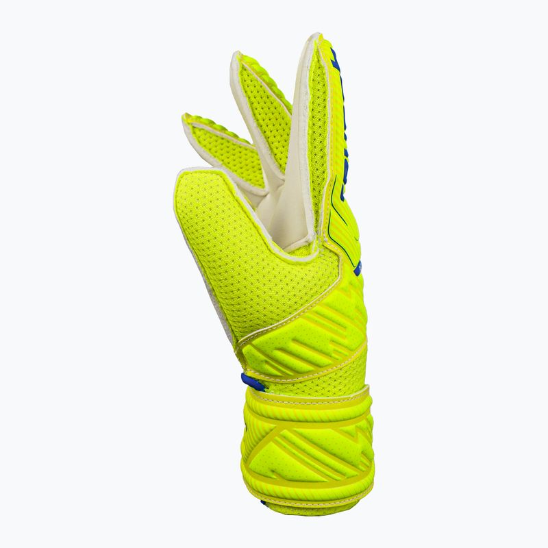 Детски вратарски ръкавици Reusch Attrakt Solid Junior жълти 5272515-2001 7
