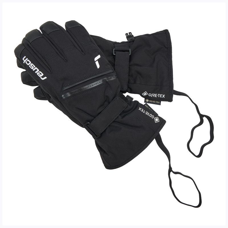 Скиорски ръкавица Reusch Morris GORE-TEX black/white 6
