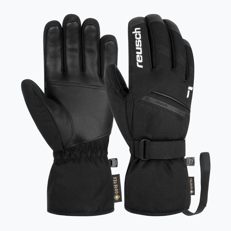 Скиорски ръкавица Reusch Morris GORE-TEX black/white