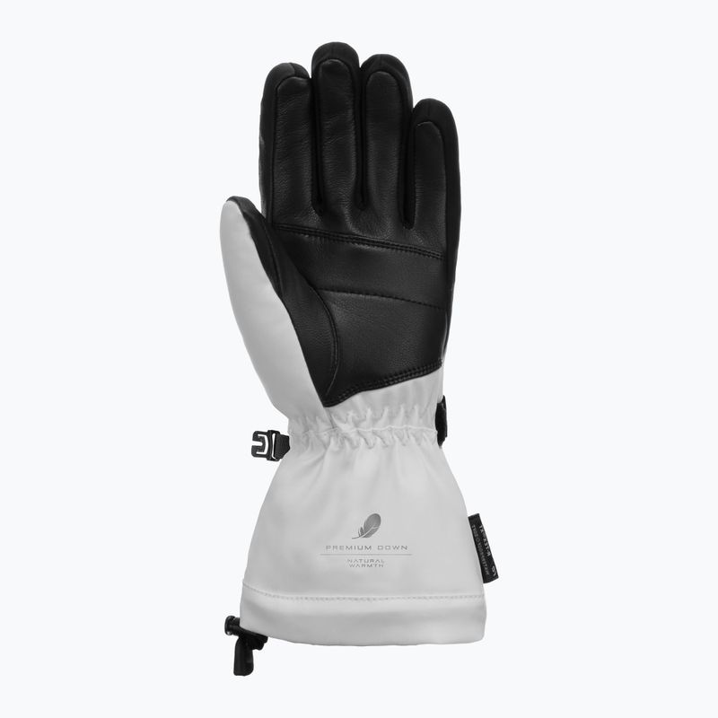 Дамски скиорски ръкавици Reusch Nadia R-Tex XT white/black 4