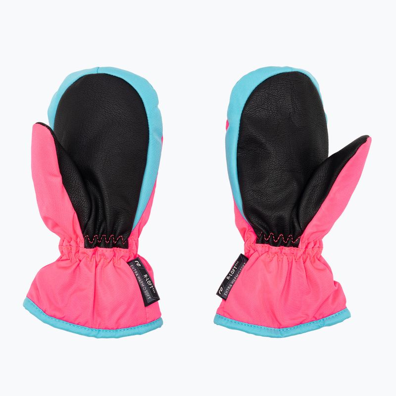 Reusch Ben Mitten детски ски ръкавици knockout pink/bachelor button 2