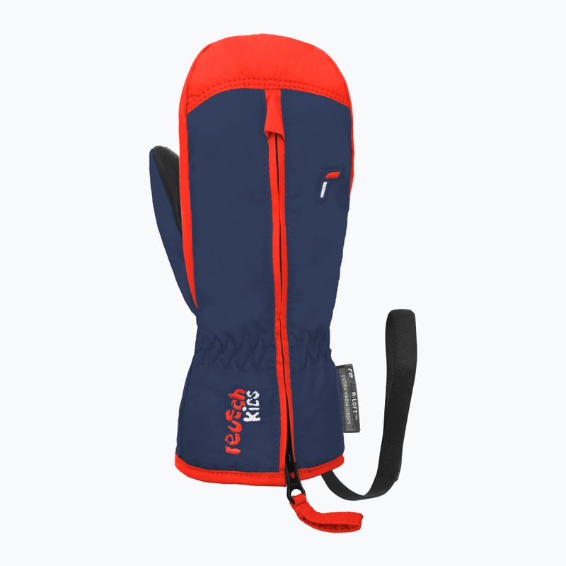 Детски скиорски ръкавици Reusch Ben Mitten dress blue/cherry tomato 2