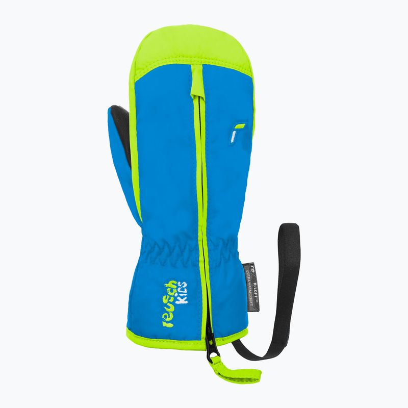 Детски скиорски ръкавици Reusch Ben Mitten brilliant blue/safety yel 2
