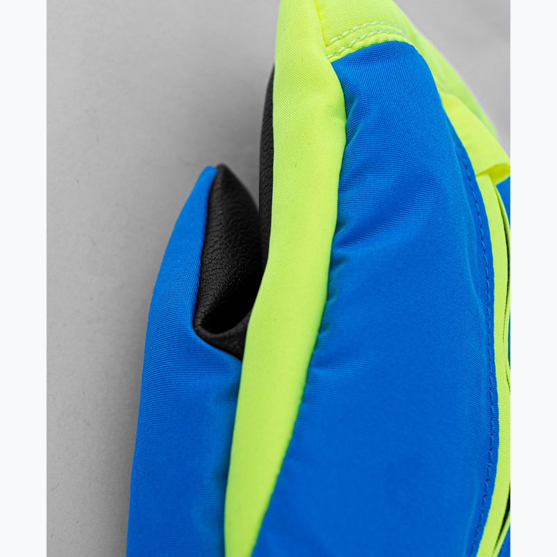 Детски скиорски ръкавици Reusch Ben Mitten brilliant blue/safety yel 4
