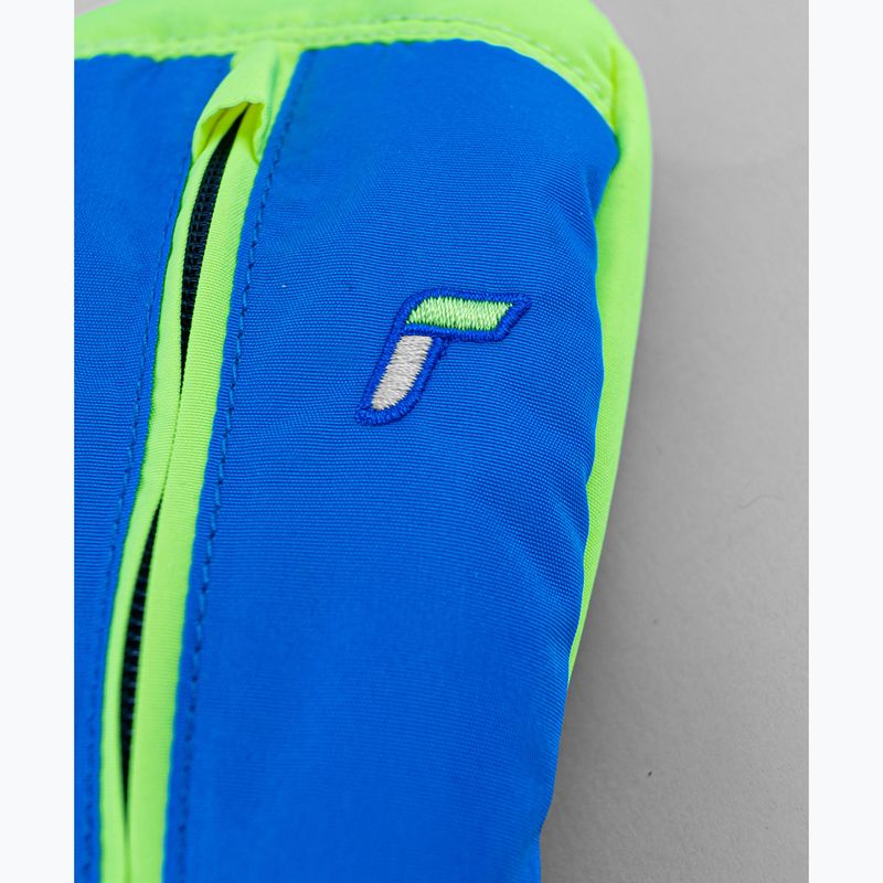 Детски скиорски ръкавици Reusch Ben Mitten brilliant blue/safety yel 5