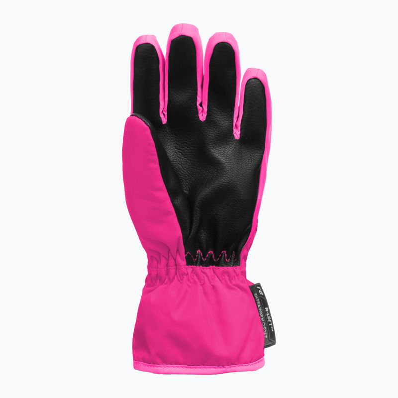 Детски скиорски ръкавици Reusch Ben fuchs purp/knockout pink 4