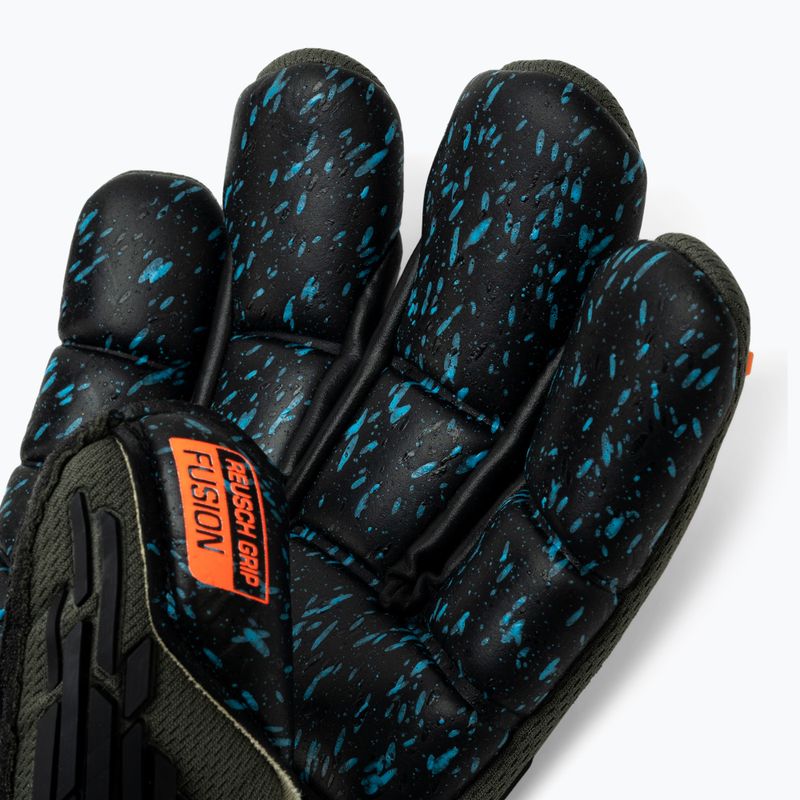 Reusch Attrakt Freegel Fusion Ortho-Tec Вратарски ръкавици зелени 5370090-5555 4