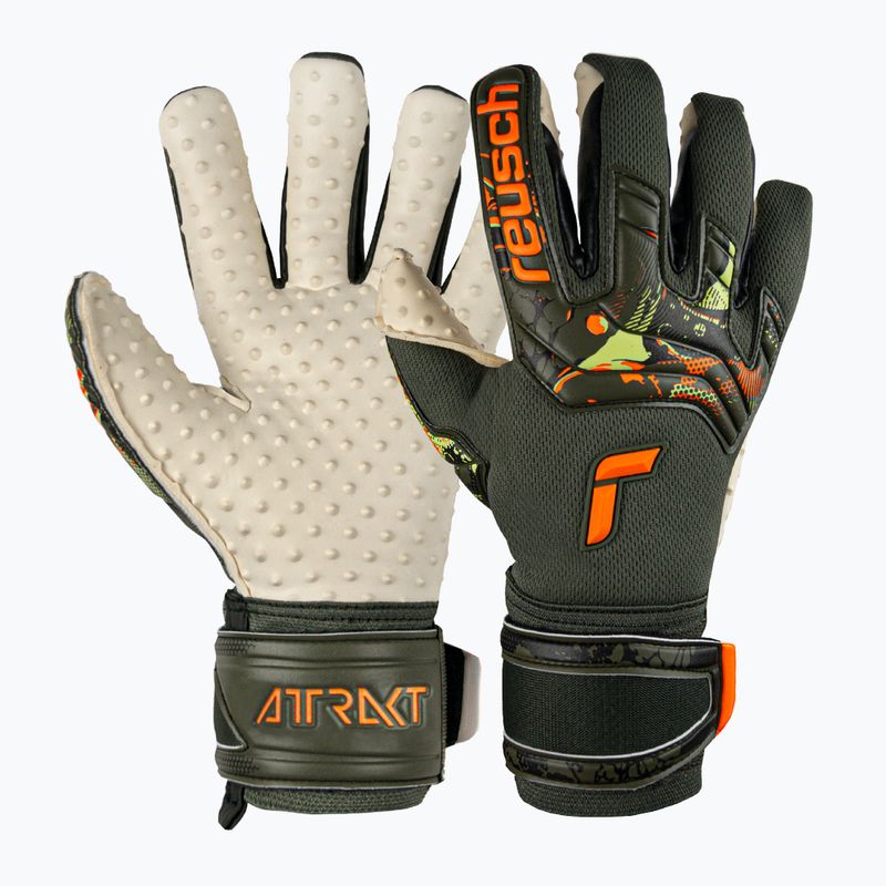 Reusch Attrakt Speedbump вратарски ръкавици зелени 5370039-5556 6