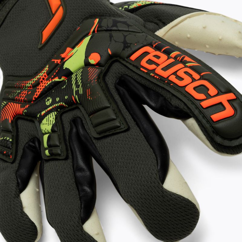 Reusch Attrakt Speedbump вратарски ръкавици зелени 5370039-5556 3