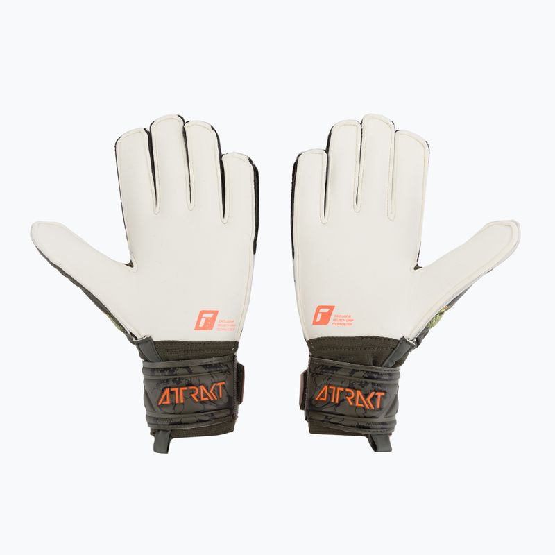 Reusch Attrakt Grip вратарски ръкавици зелени 5370018-5556 2